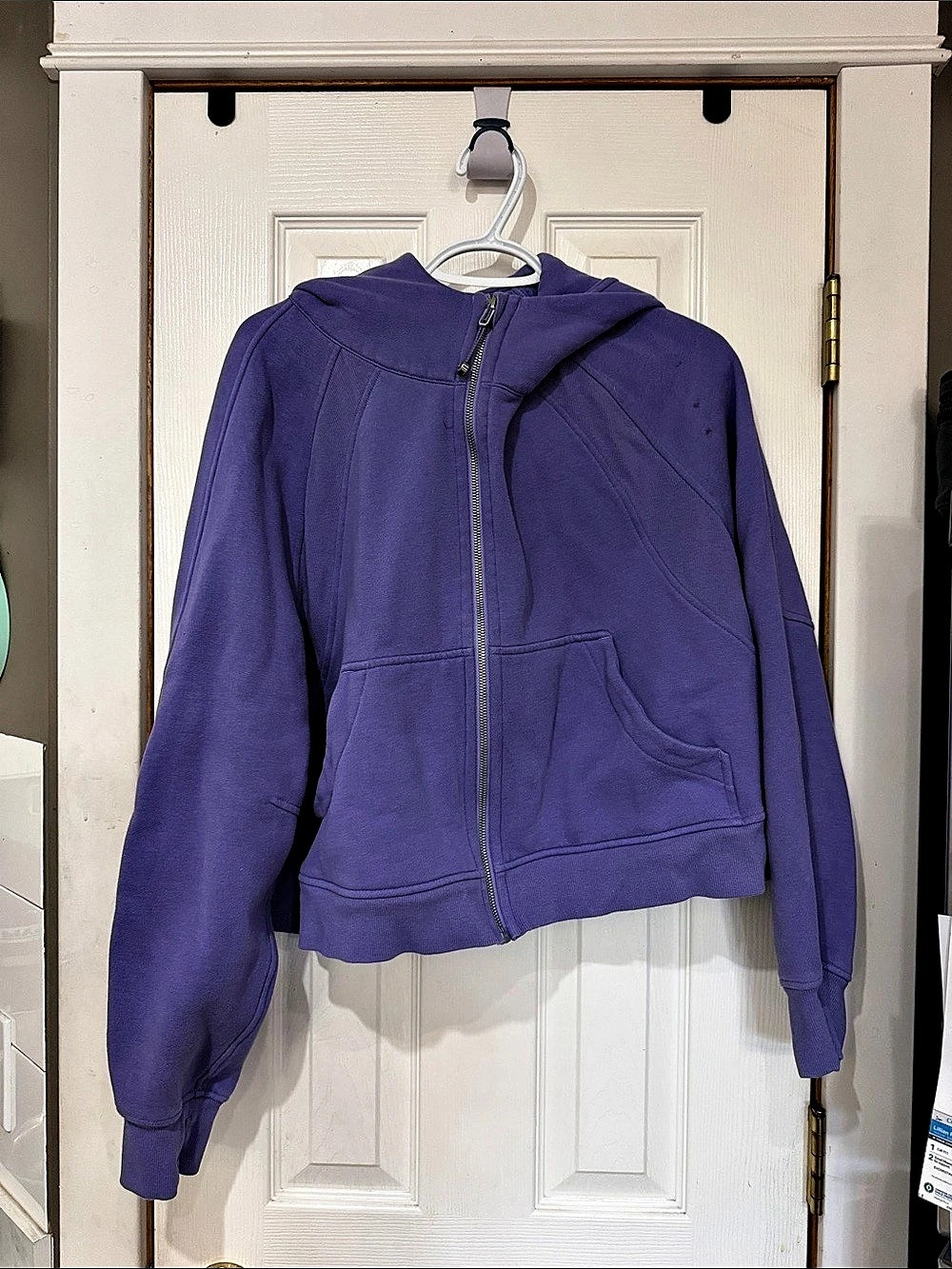 Lululemon Scuba Oversized Full-Zip Hoodie Purple